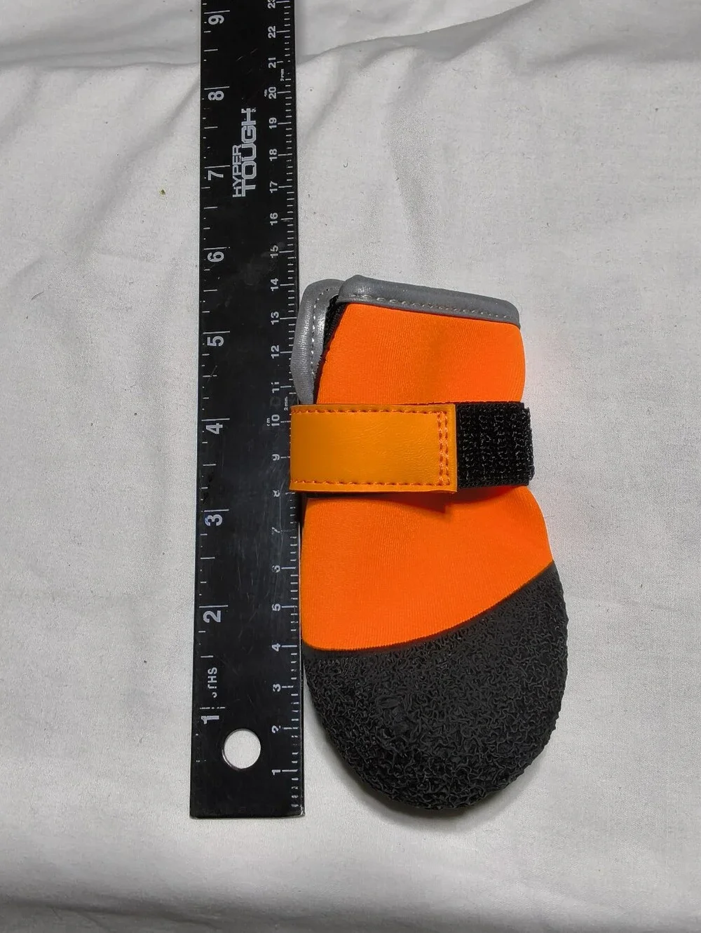 New DogOys Dog Boots Size 5 Orange Rugged Anti-Slip Sole Pet Paw Protection